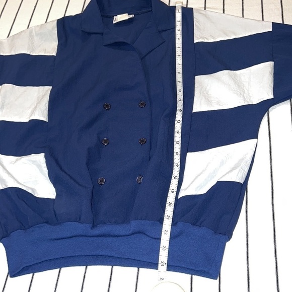 Vintage Cortiva Color Block Banded Pullover, Size Medium. - Picture 11 of 11